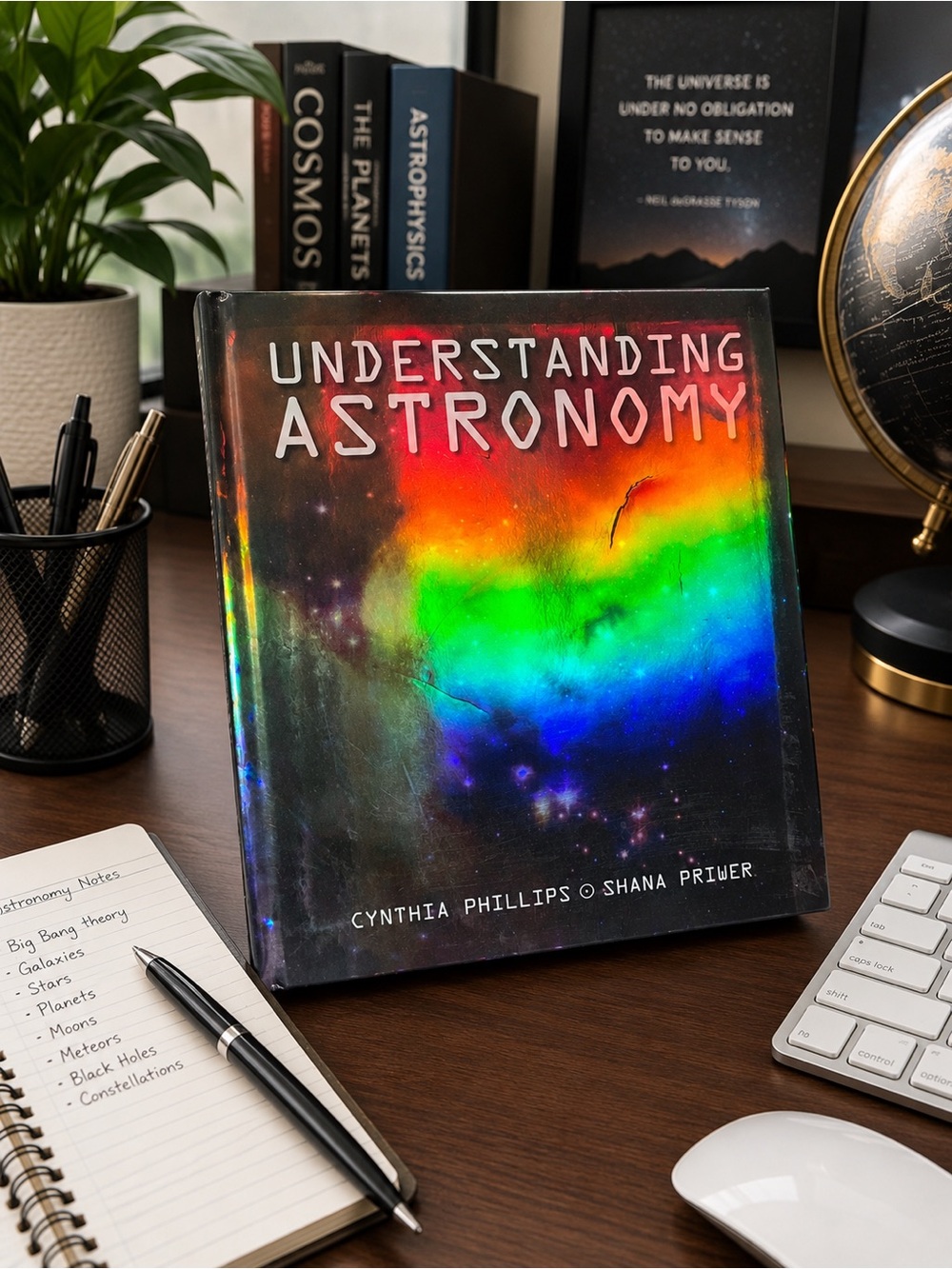 Understanding Astronomy Hardcover Book Cynthia Phillips Stargazing Space Guide